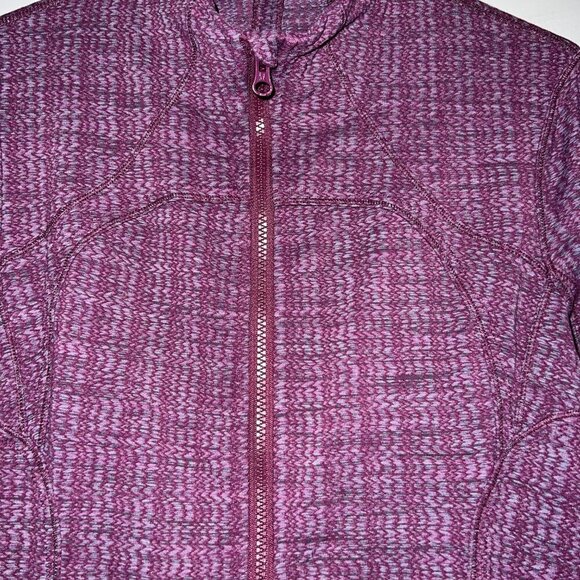 Lululemon Women's  Forme Jacket *Cuffins Ziggy Wee September Plum - Picture 5 of 9